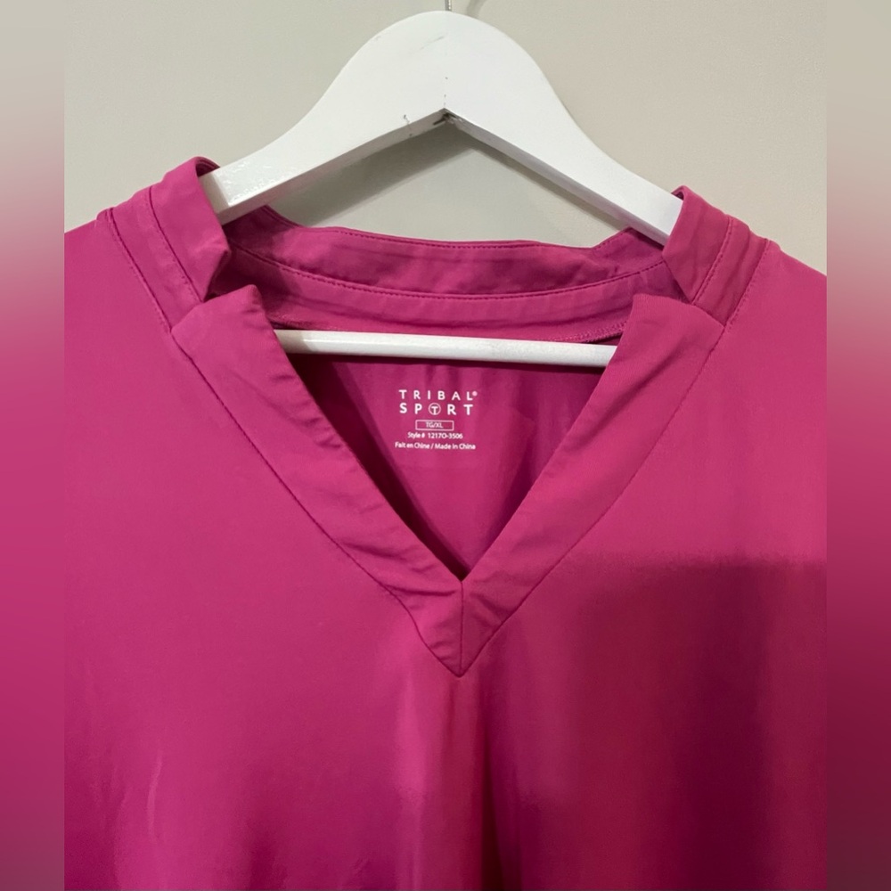 TWO golf tops TRIBAL SPORT